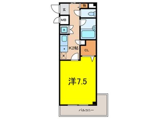 パストラル宝塚の物件間取画像